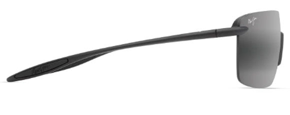 MJM188 MAUI JIM PALULU 680-02 MATTE BLACK / NEUTRAL GREY