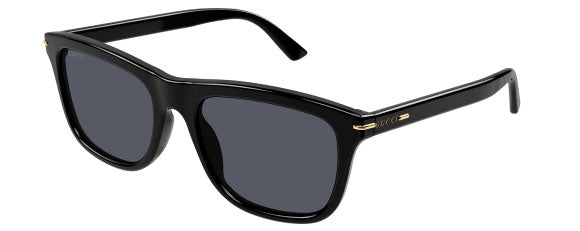 G230 GUCCI GG1444S-001 55 BLACK / GRAY