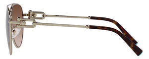 T138 TIFFANY TF3092 60213B 59 PALE GOLD / BROWN GRADIENT