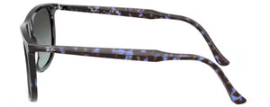 RB584 RAY-BAN RB2216 1430GK 61 HAVANA BLUE TURTLE / BLUE VINTAGE GRADIENT BLACK