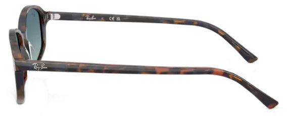 RB690F RAY-BAN RB2232F 13563M 54 YELLOW & BLUE HAVANA / BLUE GRADIENT GREY