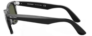 E55 RAY-BAN OLYMPIAN RB2140F 901 52 BLACK / G-15 GREEN