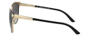 V33 VERSACE VE2168 1377T3 57 BLACK PALE GOLD / GRAY GRADIENT POLARIZED