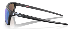 OK145 OAKLEY LEFFINGWELL OO9100 910012 57 MATTE BLACK / PRIZM SAPPHIRE MIRRORED POLARIZED