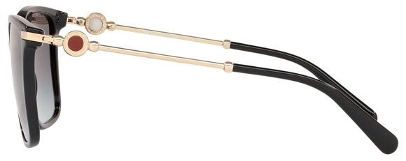 G49 BVLGARI BV8222 501/8G 55 BLACK  GREY GRADIENT
