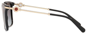 G49 BVLGARI BV8222 501/8G 55 BLACK  GREY GRADIENT