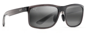 MJ458 MAUI JIM HUELO 449-11 58 TRANSLUCENT GREY / NEUTRAL GREY