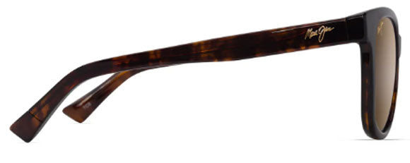 MJM222 MAUI JIM KIOPA'A H671-10 MATTE DARK HAVANA / HCL BRONZE