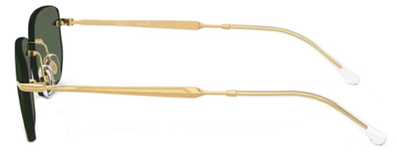 RB698 RAY-BAN RB3768 001/71 56 ARISTA GOLD / DARK GREEN