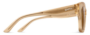 SM55 SMITH SWAY 205889HAM52L5 CHAMPAGNE CRYSTAL / CHROMA POP BROWN POLARIZED