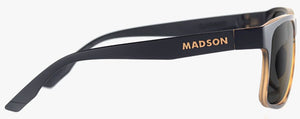 MS030 MADSON PIVOT XL  BLACK TORTOISE FADE / GREY POLARIZED