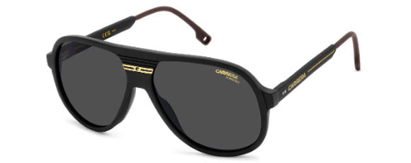 CA75 CARRERA C SPORT 07/S 197737124618 MATTE BLACK GOLD / GREY