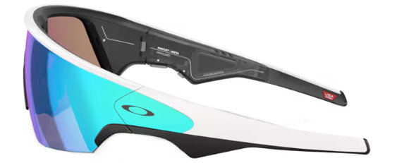 OK320 OAKLEY META VANGUARD OW8001 800106 52 WHITE /  PRIZM SAPPHIRE