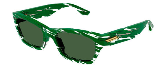 BV03 BOTTEGA VENETA BV1143S-004 55 GREEN  /  GREEN
