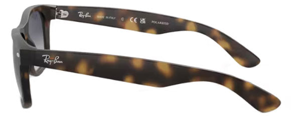 RB580 RAY-BAN NEW WAYFARER RB2132 865/78 55 HAVANA / BLUE POLARIZED