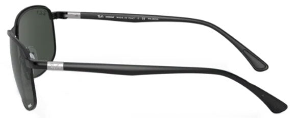 F243 RAY-BAN RB3671CH 186/K8 60 BLACK / DARK GREY POLARIZED