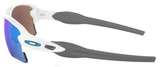 OK305 OAKLEY FLAK 2.0 XL OO9188 918894 59 POLISHED WHITE / PRIZM SAPPHIRE