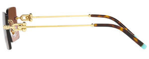 T133 TIFFANY TF3088 61773B 59 PALE GOLD / BROWN GRADIENT