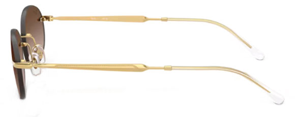 RB695 RAY-BAN RB3767 001/13 54 ARISTA GOLD / GRADIENT BROWN