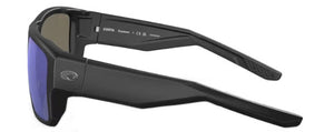 CT106 COSTA TAXMAN 06S9116 911601 59 MATTE BLACK / BLUE MIRRORED POLARIZED