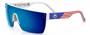 HW43 HEAT WAVE KIDS LAZER E_KIDLZR_STARS_09 GALAXY BLUE  / STARS AND STRIPES USA ARMS