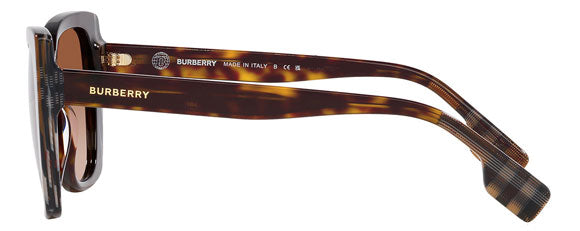 BB031 BURBERRY MERYL BE4393 405313 54 DARK HAVANA  / BROWN GRADIENT