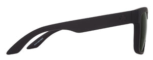 SY080 SPY DISCORD 673119973864 57 SOFT MATTE BLACK / HAPPY GRAY GREEN POLARIZED
