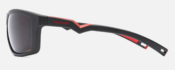 V288 VUARNET ALLPEAKS VL230300092182 BLACK RED / ECLIPSE
