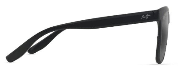 MJM004 MAUI JIM PEHU 602-02 55 MATTE BLACK  NEUTRAL GREY