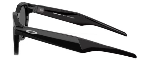 OK313 OAKLEY META HSTN OW8002 800203 51 BLACK /  PRIZM BLACK POLARIZED
