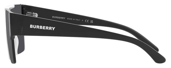 BB027 BURBERRY BE4291 40496G 38 WHITE / GREY MIRRORED BLACK