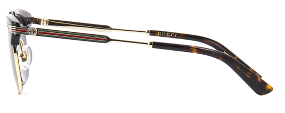 G24 GUCCI GG0287S 001 52 BLACK GOLD / GREY