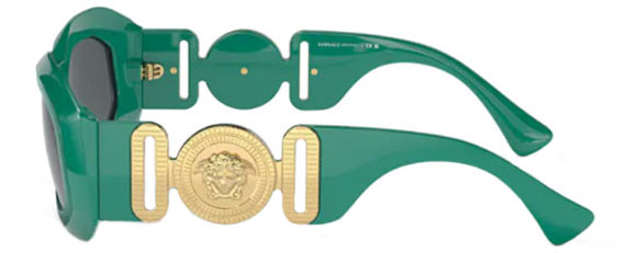 VE210 VERSACE VE4425U 536487 54 GREEN  / DARK GREY