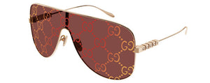 G253 GUCCI GG1436S-003 99 GOLD / RED MULTI TREATMENT