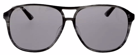 G55 GUCCI GG0016S 002 58 HAVANA BLACK /GREY