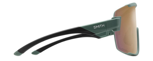 SM46 SMITH WILDCAT 201516DLD990K MATTE ALPINE GREEN  / CHROMAPOP ROSE GOLD MIRRORED