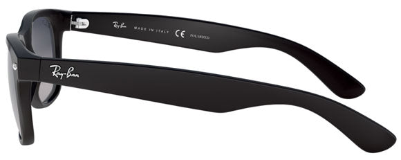 D188 RAY-BAN NEW WAYFARER RB2132 601S78 52 MATTE BLUE / BLUE GRADIENT GRAY POLARIZED