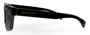 G195 GUCCI GG1135S 001 51 BLACK - BLACK - GREEN POLARIZED
