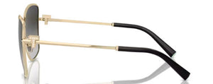T168 TIFFANY TF3102B 60213C 58 PALE GOLD  / GRAY GRADIENT