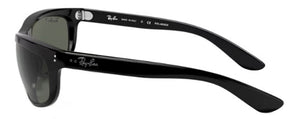 RB513 RAY-BAN BALORAMA RB4089 601/58 62 BLACK / G-15 GREEN POLARIZED