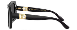 DG69 DOLCE & GABBANA DG4475 501/87 56 BLACK / DARK GREY