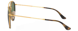 E52 RAY-BAN RB3647N 001 51 ARISTA GOLD / G-15 GREEN