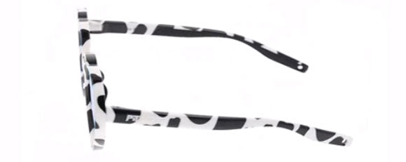 PIT025 PIT VIPER THE ADMIRER COWABUNGA  59 PRINTED BLACK AND WHITE / BLUE GREEN REVO