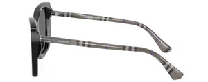 BB052 BURBERRY BE4456 416581 54 BLACK / DARK GREY POLARIZED