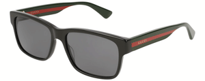 G75 GUCCI GG0340S 006 58 BLACK / MULTICOLOR / GREY
