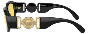 VE208 VERSACE VE4361 GB1/85 53 BLACK  / YELLOW