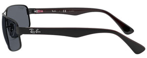 F20 RAY-BAN RB3445 006/P2 64 POLARIZED MATTE BLACK / DARK GRAY