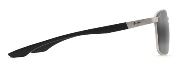 MJ10 MAUI JIM KA'ALA 856-17 58 SILVER / NEUTRAL GRAY