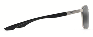 MJ10 MAUI JIM KA'ALA 856-17 58 SILVER / NEUTRAL GRAY
