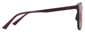 MJM106 MAUI JIM ‘ILIKEA ASIAN FIT R650-04 MATTE BURGUNDY / MAUI ROSE